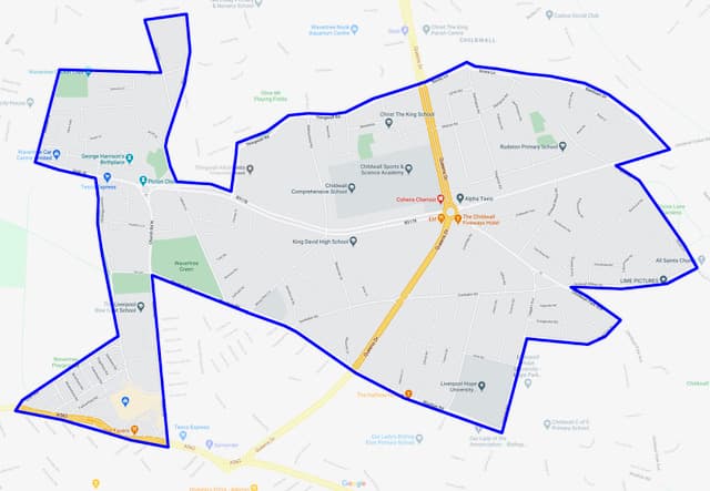 L15 & L16 distribution area
