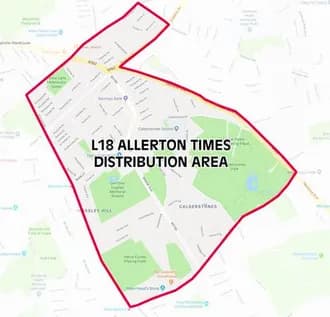 L18 Allerton distribution area